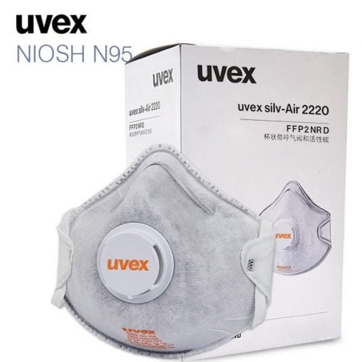 with, cloth mask niosh, dust masks, dust face mask n95 valved, dust facemask, dustmask uvex silv air 2220 particulate respirator 600 show